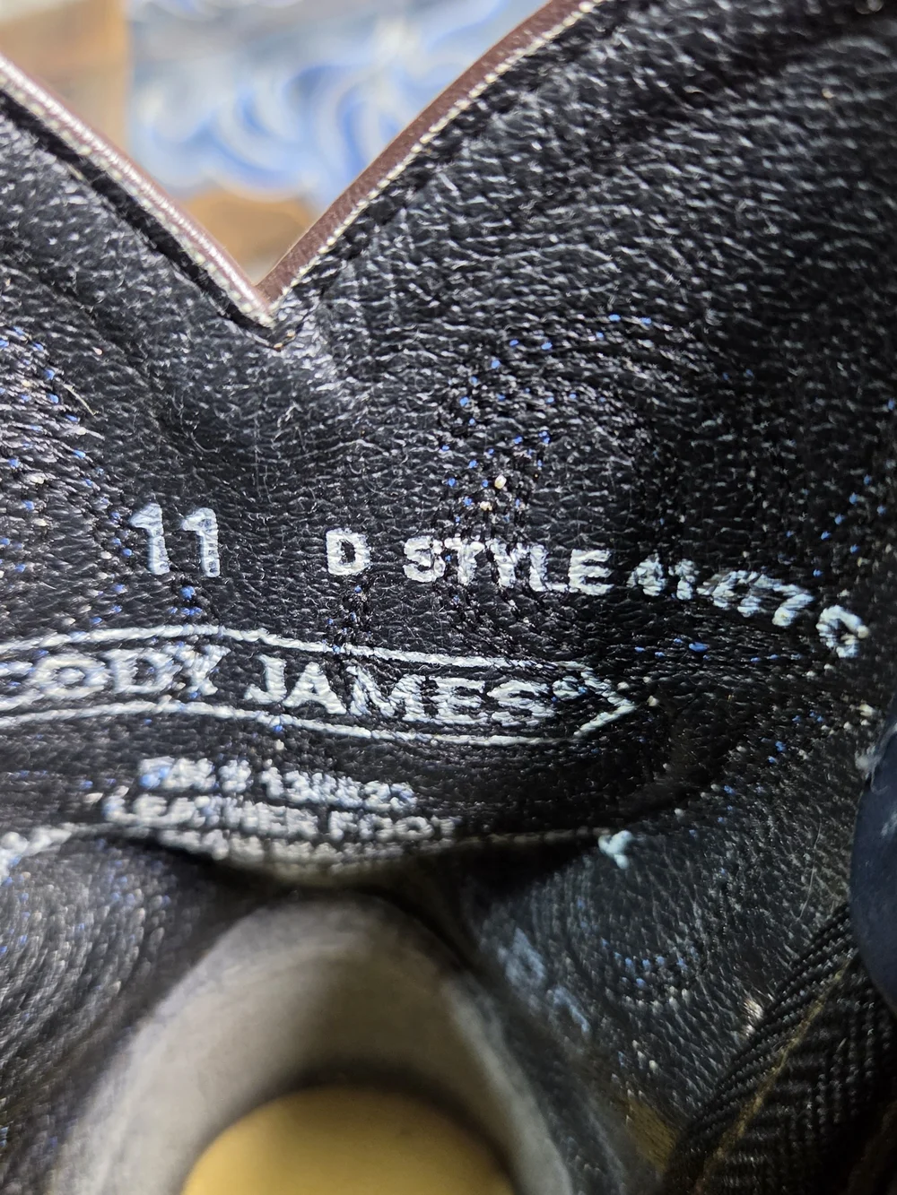 CODY JAMES Kids Brown & Navy Western Cowboy Boots Size 11 41477
